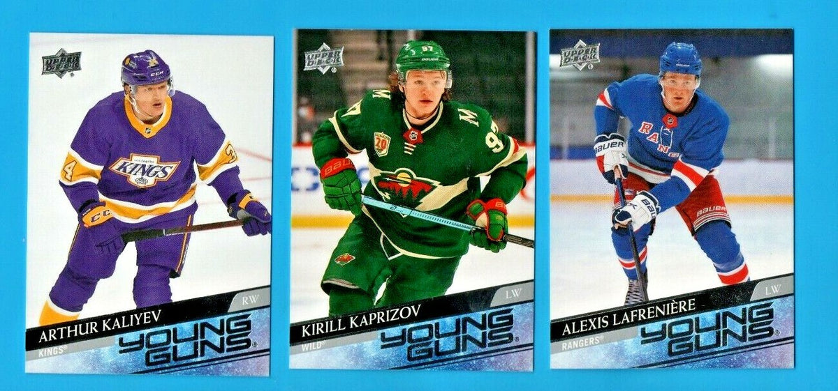 2020-21 UDSeries 1 & 2 & 3 Set of ONLY YOUNG GUNS  201-250  451-500  701-730