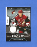 Christian Dvorak 2017-18 UD Artifacts Year One Rookie Sweaters Game Used RS-CD