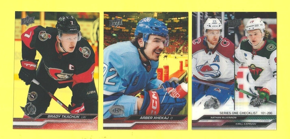 2023-24 Upper Deck  -   Parallel  CLEAR CUT    -  U-PICK  -   #1 -  # 200