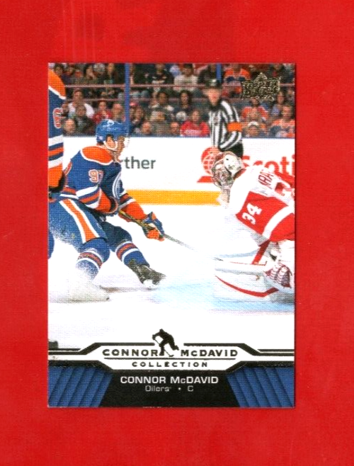 2015-16 CONNOR MCDAVID Rc Collection Card# CM-18 Edmonton Oilers Rookie