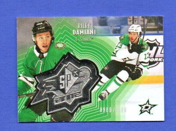 Riley Damiani  2021-22 UD Extended SPxFinite Radiance Silver #SF-16  0989/2999
