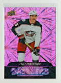 2020-21 Upper Deck Series 1. Zach Werenski Dazzlers Pink. DZ-14 Blue Jackets