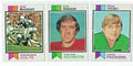 1973 Topps Football Lot of 9 VG-EX 