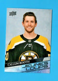 2020-21 Extended Series French Young Guns Jeunes Loups - Callum Booth - Bruins 
