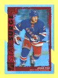 Adam Fox  -  Star Surge *RED*  DIE-CUT     SS-27  -  2023-24 Upper Deck Series 1