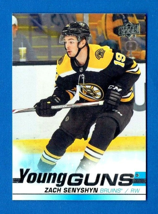2019-20 Upper Deck Young Guns #234 - ZACH SENYSHYN - Boston Bruins