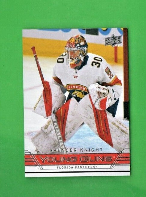 2021-22 Extended Series 06-07 Upper Deck Retro Young Guns #T-95 Spencer Knight