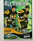 2020-21 UD NHL Metal Universe Alloyance PENGUINS - SIDNEY CROSBY & EVGENI MALKIN