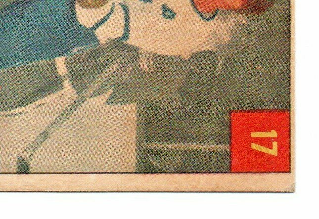 1954-55 PARKHURST HARRY WATSON #17 TORONTO MAPLE LEAFS BIO BACK 