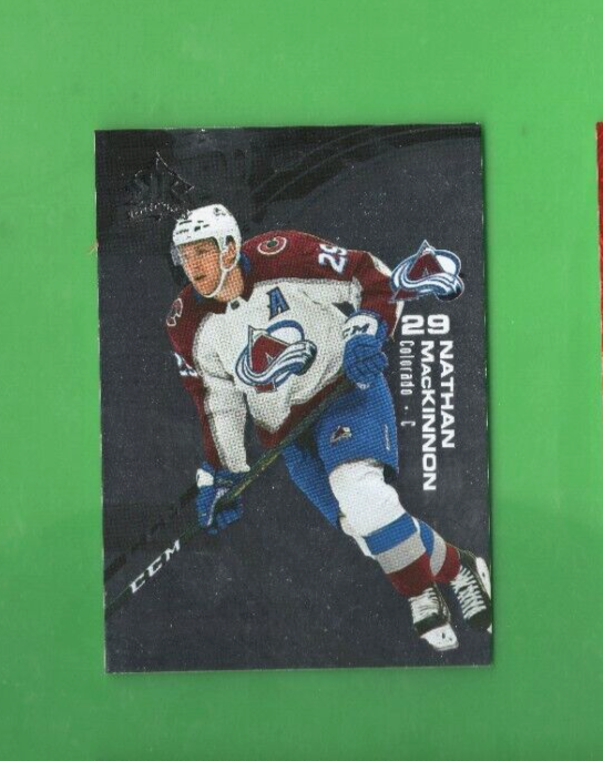 2021-22 Upper Deck Extended - Reflections #9 Nathan MacKinnon Colorado Avalanche