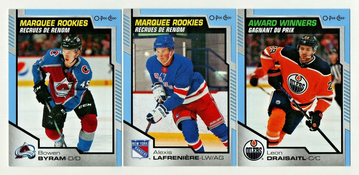 2020-21 O PEE CHEE UPDATE MARQUEE ROOKIE SET BLUE BORDER -U-PICK - FREE COMBINED