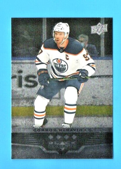 2021-22 UD Extended Series CONNOR McDAVID Black Diamond Retro - 4 Star #BD-41