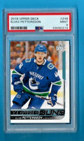 2018-19 Upper Deck Young Guns Elias Pettersson #248 Rookie Card RC#3  PSA 9 Mint