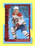 Juraj  Slafkovsky  -   Star Surge *RED*  DIE-CUT  -  2023-24 Upper Deck Series 1