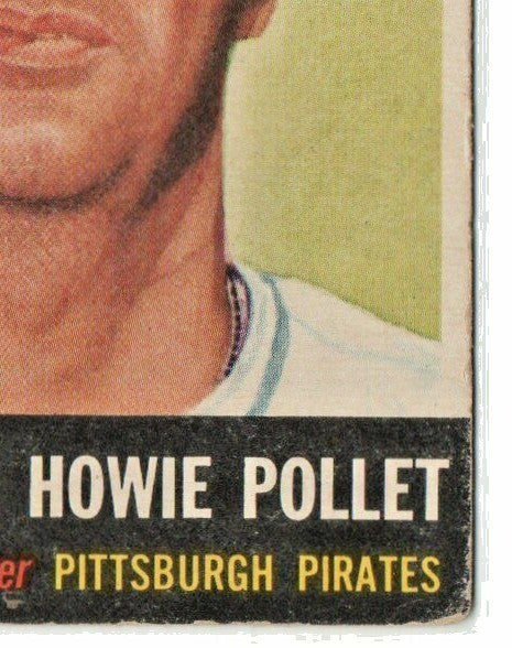 1953 Topps #83 Howie Pollet - Pittsburgh Pirates - pitcher -- GOOD