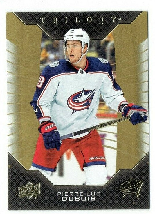 2019-20 Upper Deck Trilogy Hockey Base 3 Card lot