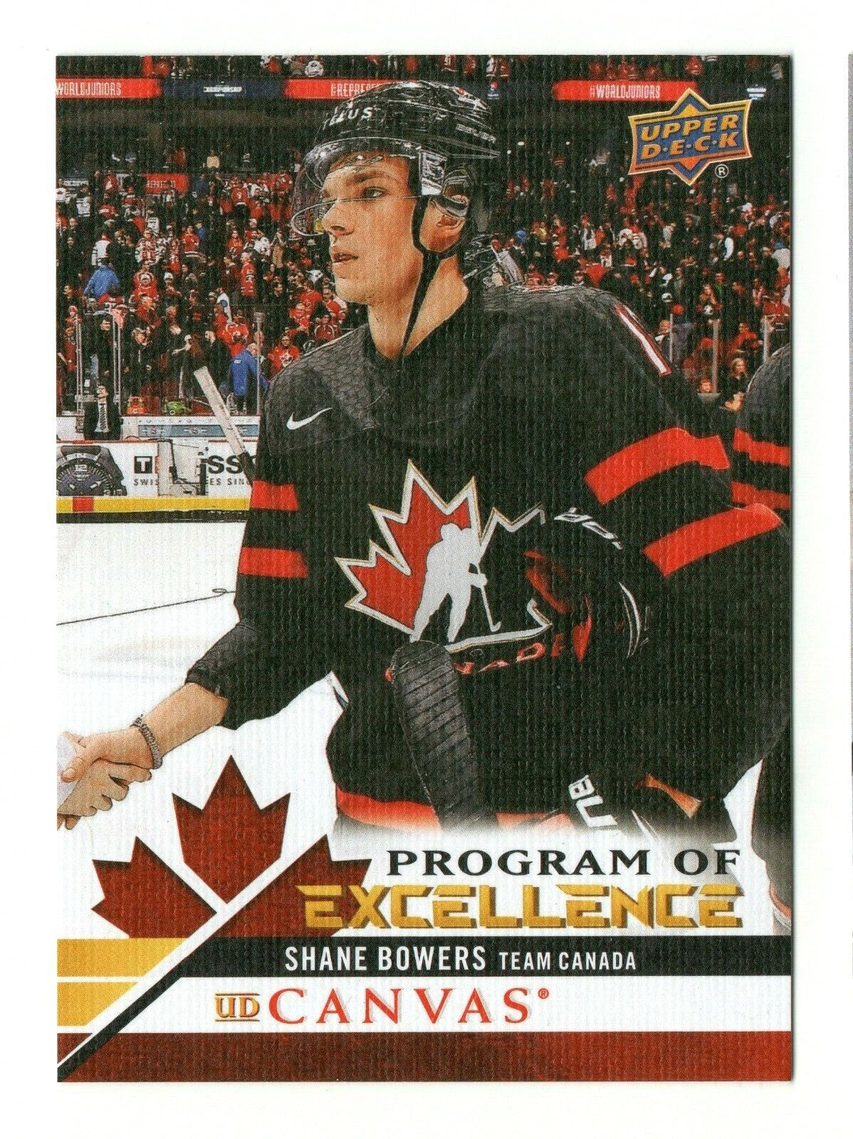SHANE BOWERS  Program Of Excellence Upper Deck Canvas 2020-21 Series 2 #C258 