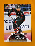 Joe Veleno 2021-22 UD Series 2 Canvas Team Canada Program of Excellence C260