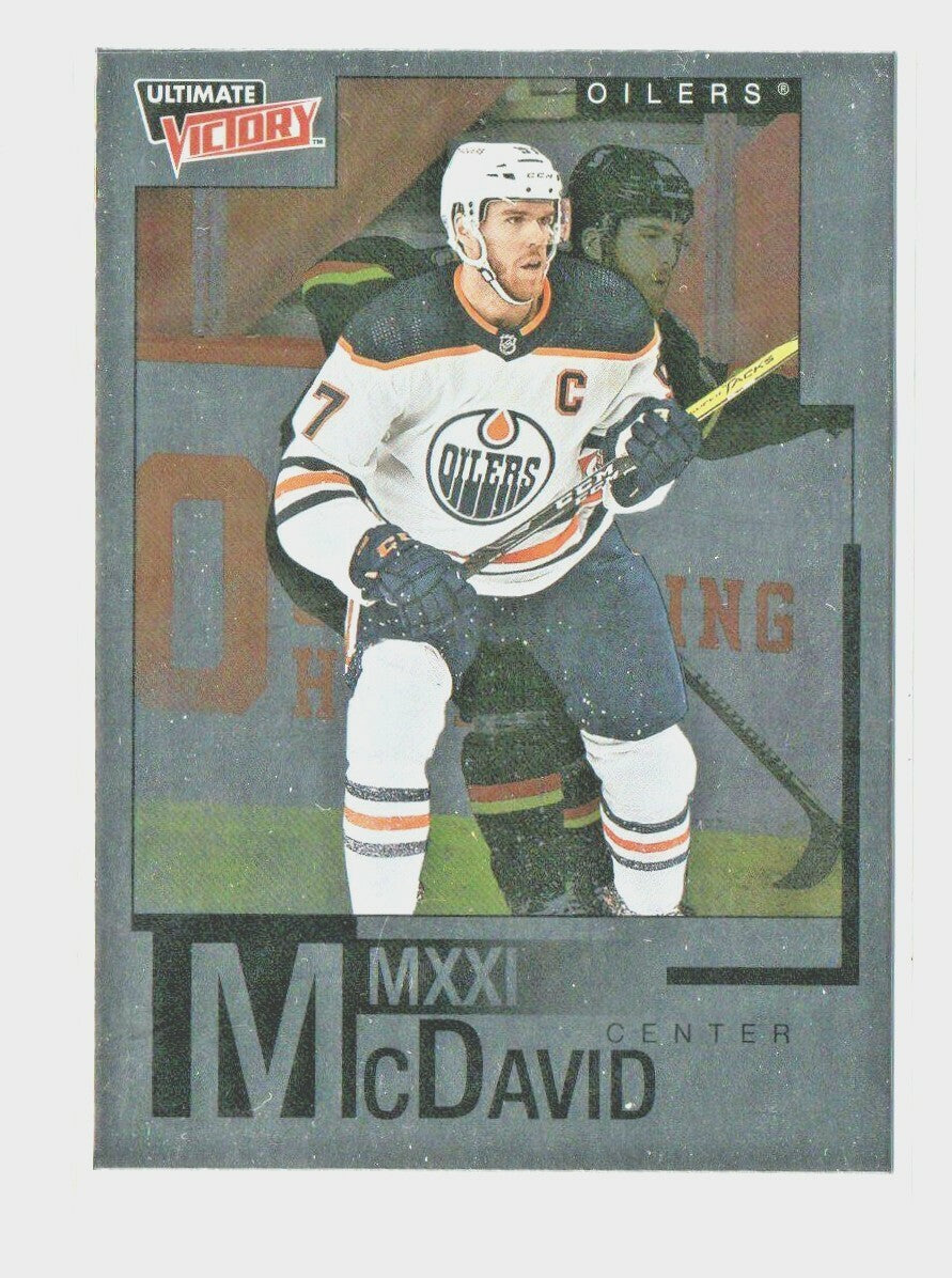 2020-21 Upper Deck Extended Series Ultimate Victory MXXI Connor Mcdavid --U-PICK