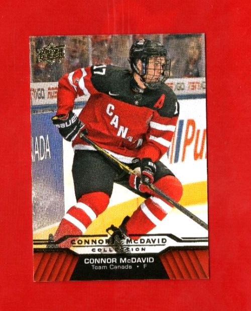 2015-16 CONNOR MCDAVID Rc Collection Card# CM-25 Edmonton Oilers Rookie
