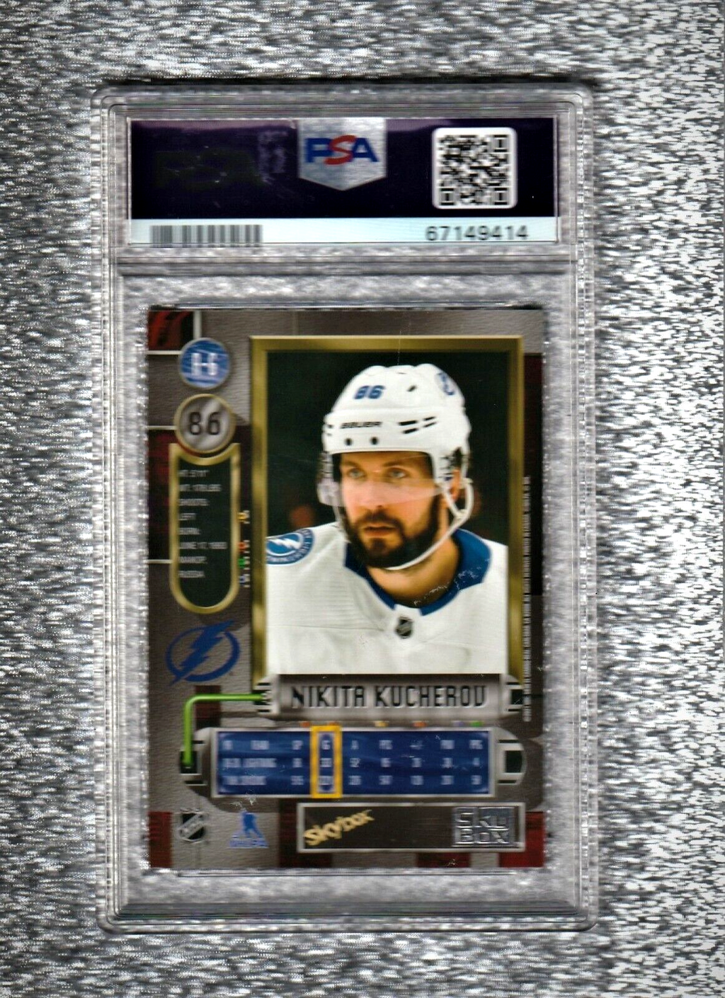 2020 Metal Universe 1997-98  -   Retro   -   Nikita Kucherov #R-6    PSA 8 NM-MT