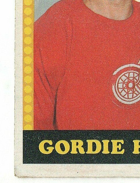 1969-70 O-PEE-CHEE - GORDIE HOWE - MR. HOCKEY - DETROIT RED WINGS -  NNO ERROR