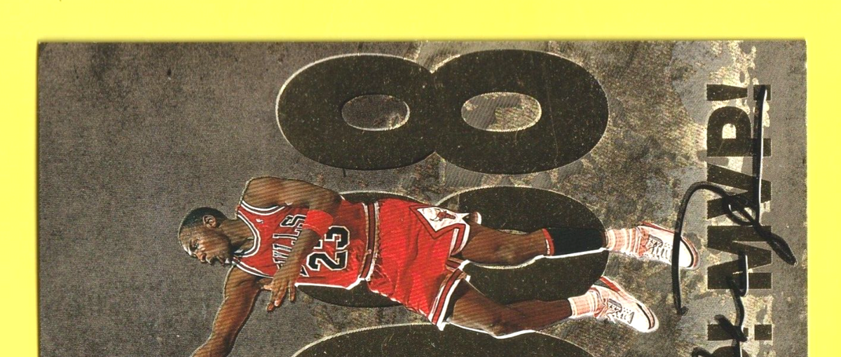 1998 Upper  Deck -  MICHAEL JORDAN  - Gatorade Postcard NBA  #4 of 12   -  3.5/5