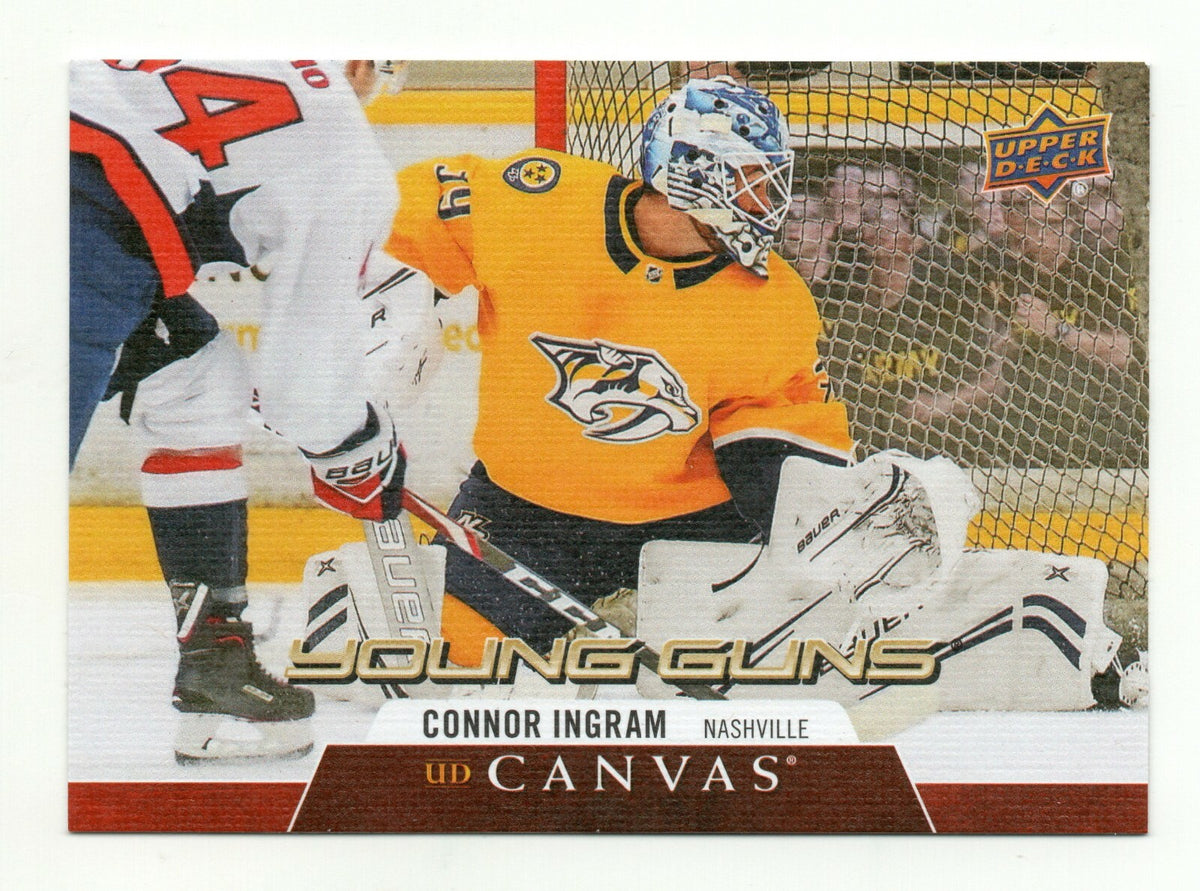 2020-21 UPPER DECK Series 2 YOUNG GUNS CANVAS Connor Ingram  C226 Nashville