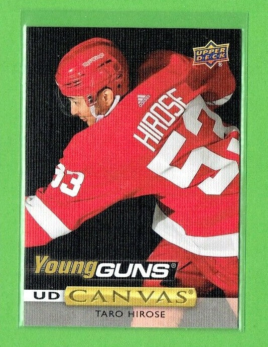 2019-20 Upper Deck  -  YOUNG GUNS CANVAS - Taro Hirose -  Detroit Red Wings C110