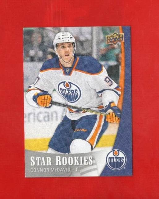 2015-16 Upper Deck Star Rookies #1 Connor McDavid RC Edmonton Oilers