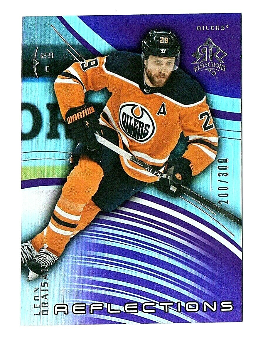 2020-21 Upper Deck - Extended  -  Leon Draisaitl  -  Reflections -  200/300 #18
