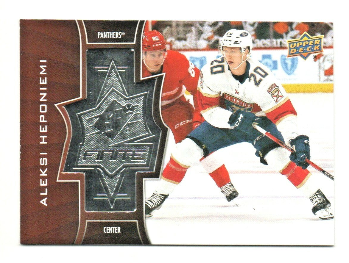 2020-21 Upper Deck Extended SPX Finite /2999 RC #SF-38 Aleksi Heponiemi Florida