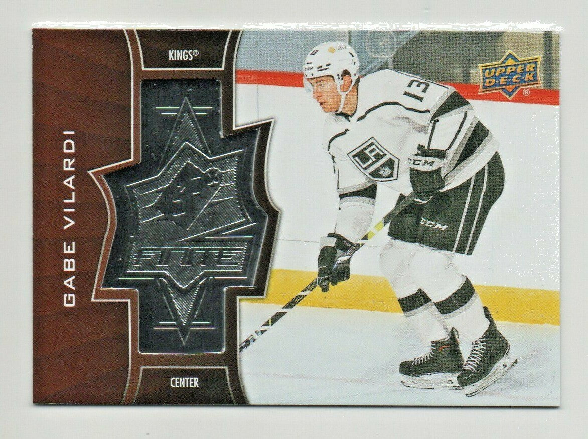 2020-21 UD Extended Series SPX Finite #SF-40 Gabe Vilardi 2286/2999 L.A. Kings