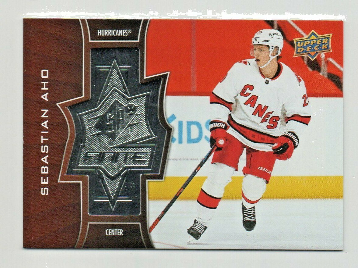 2020-21 UPPER DECK SERIES 3 extended SPX FINITE SEBASTIAN AHO 1850/2999   - SF-6