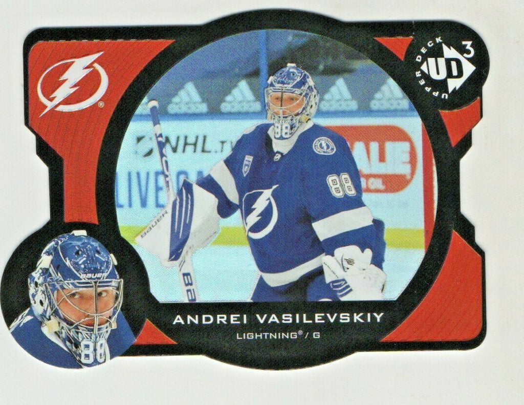 2020-21 Upper Deck Extended UD3 DIE-CUT Andrei Vasilevskiy 0041/1000 #UD3-5