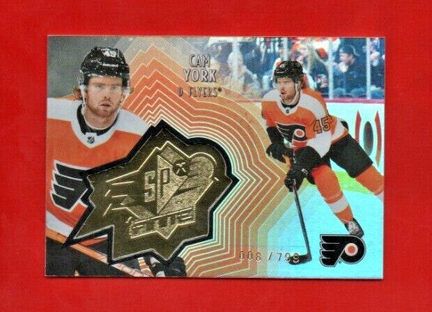 Cam York  2021-22 UD Extended SPxFinite Radiance (GOLD)   # SF-35 -- 008/799