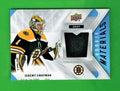 Jeremy Swayman 2021-22 UD Series 2 Rookie Materials BLACK  Jersey  -  RM-JS