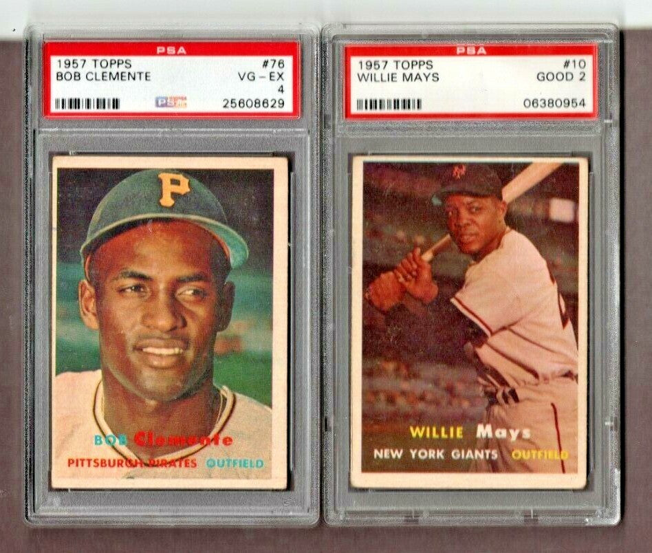 1957 TOPPS BASEBALL -- ALL GRADED - PSA -- You Pick - Complete your set
