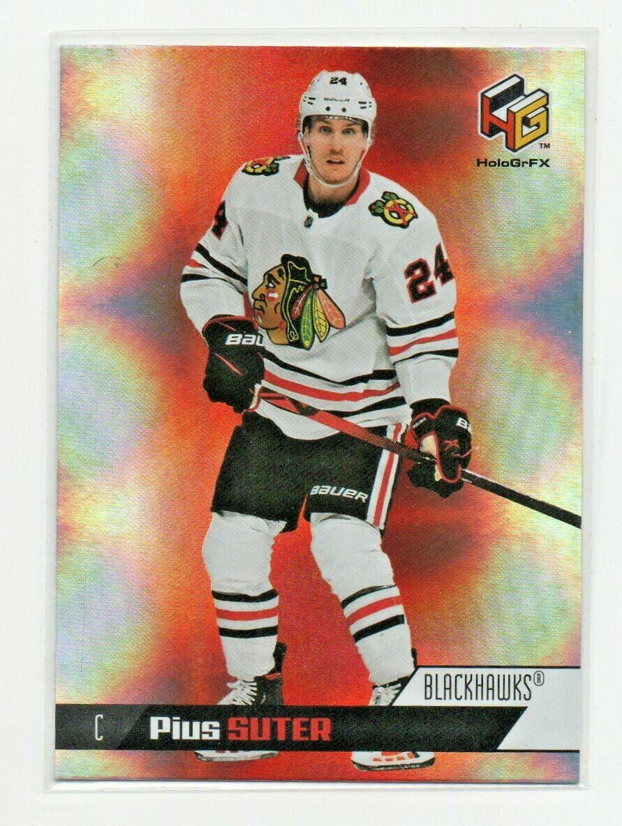  2020-21 Upper Deck Extended PIUS SUTER HoloGrFx Rookie #HG-8 CHICAGO BLACKHAWKS