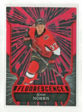 2020-21 UPPER DECK SERIES 2 Josh Norris   FLUORESCENCE RED F-29 - Senators
