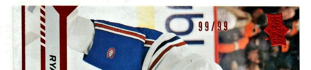 2020-21 UD Overtime Wave 2 Base Red #100 Ryan Poehling 99/99 Montreal Canadiens