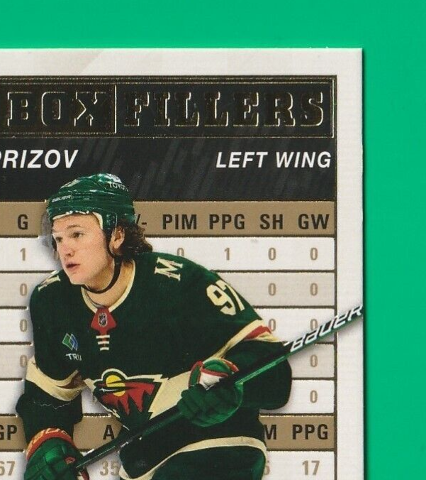 2023-24 Upper Deck KIRILL KAPRIZOV Stat Box Fillers Gold SGC 10 #SB-20