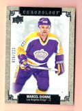 2018-19 UPPER DECK CHRONOLOGY BASE CARD #16 MARCEL DIONNE 026/222 L.A. KINGS