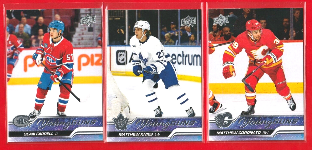 2023-24 Upper Deck Series 1 Hockey Complete set #1- 250. Young Guns Included.