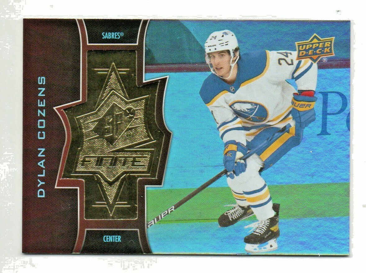 2020-21 Upper Deck SPx Finite Radiance #SF33 Dylan Cozens Buffalo Sabres 212/299