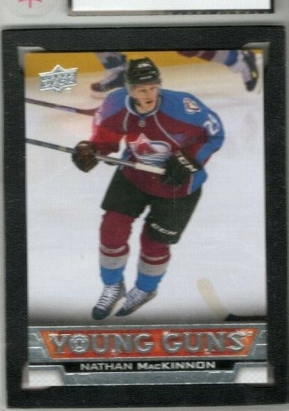 2013-14 Upper Deck #238 Nathan MacKinnon YG RC Graded 9.5 NGM - Avalanche