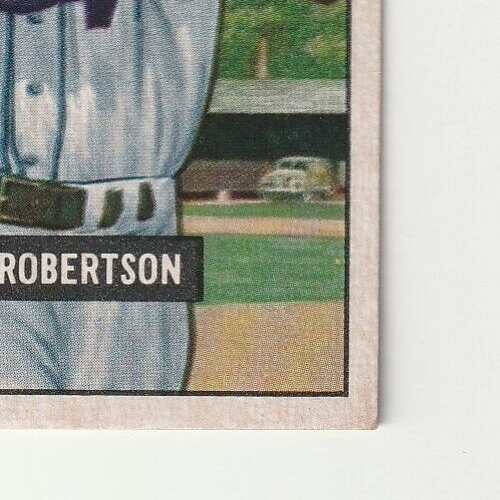 1951 Bowman  -  Sherry Robertson    -  Wasington Senators  #95   EX- EX+