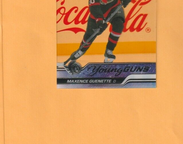 2023-24 Upper Deck Series 2  MAXENCE GUENETTE Young Guns  ROOKIE CLEAR CUT #455