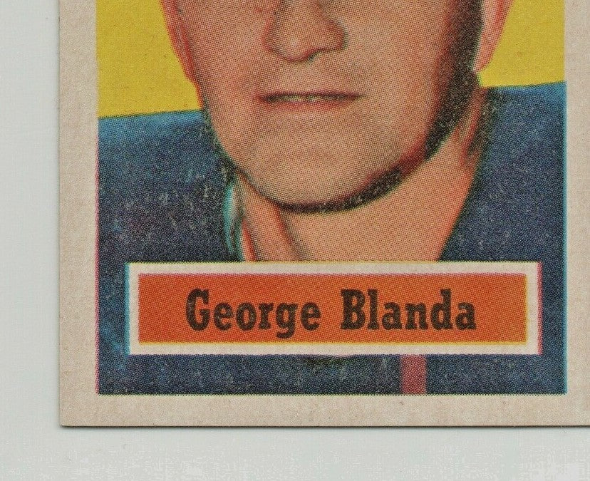 1957 TOPPS # 31   -   GEORGE BLANDA    -  CHICAGO BEARS   -  HOF   -    EX-NRMT