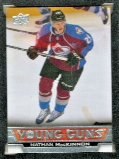 2013-14 Upper Deck #238 Nathan MacKinnon YG RC Graded 9.5 NGM - Avalanche